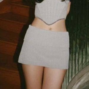With Jean Emilia Mini Skirt